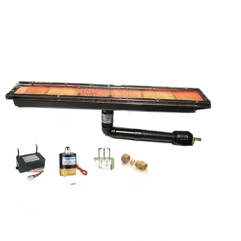 High heat conversion catalytic LPG butane  propane oven booth industrial infrared ceramic gas heater burner