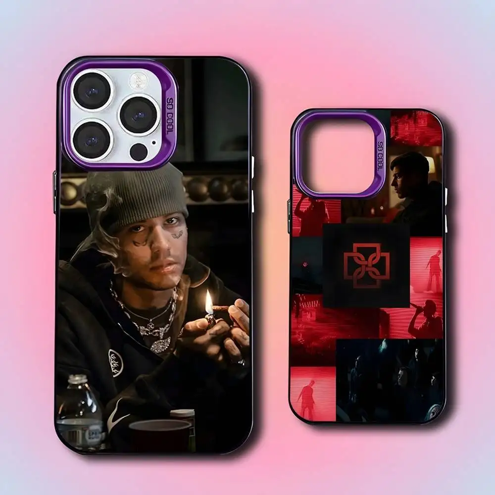 

Rapper AMERI D-DUKI For iPhone 17,16,15,14,13,12,11,Mini,Pro,E,SE4,XS,MAX Purple Candy Matte Cover