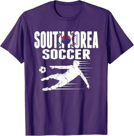 Patriotisches koreanisches Südkorea-T-Shirt, Flagge von Südkorea, koreanische Sportspiele, Sporttrikot, Fußball-Grafik-T-Shirt, Fußballkleidung – Detail 22