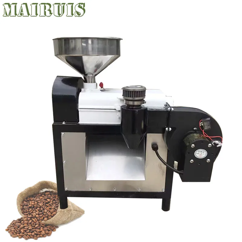 

Electric Coffee Bean Peeler Pulper Coffee Bean Shelling Peeling Machine