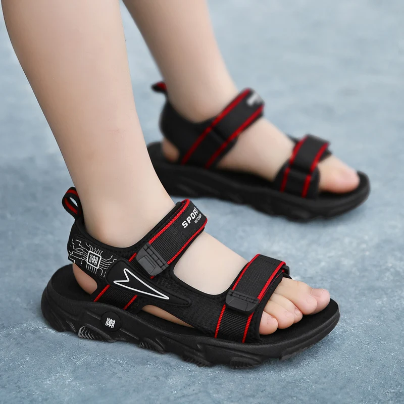 Summer Children Beach Sandals Girls Fashion Shoes Lightweight Non-slip Soft Bottom Toddlers Sandalias Comfortable Outdoor Shoes