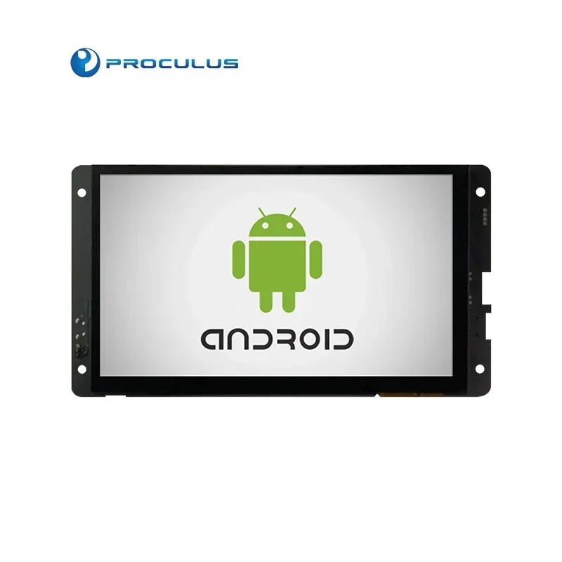 Proculus 1024*600 Android 7 Polegada RK3288 TFT 8GB Emmc 1.8ghz Quad-core A17 ARM 300 Nit 2GB DDR3 Módulos de exibição LCD