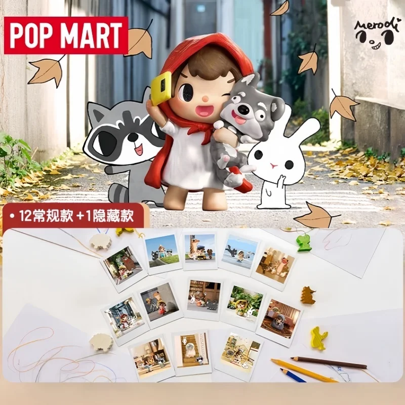 

2026 POP MART Merodi After School Chapter Part 1 Blind Box Collectible Mystery box Girl Figure Surprise Desktop Decor Toys Gifts