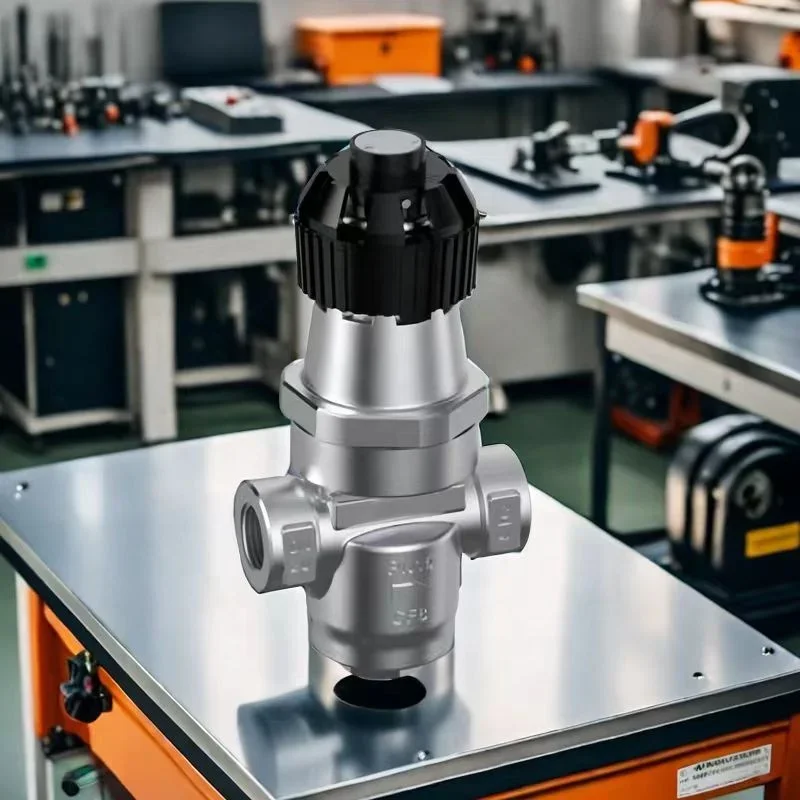 Trovis durable TSBRV Direct acting steam reducing valve Bellows pressure reducing valve Steam water pressure BSPT NPT thread