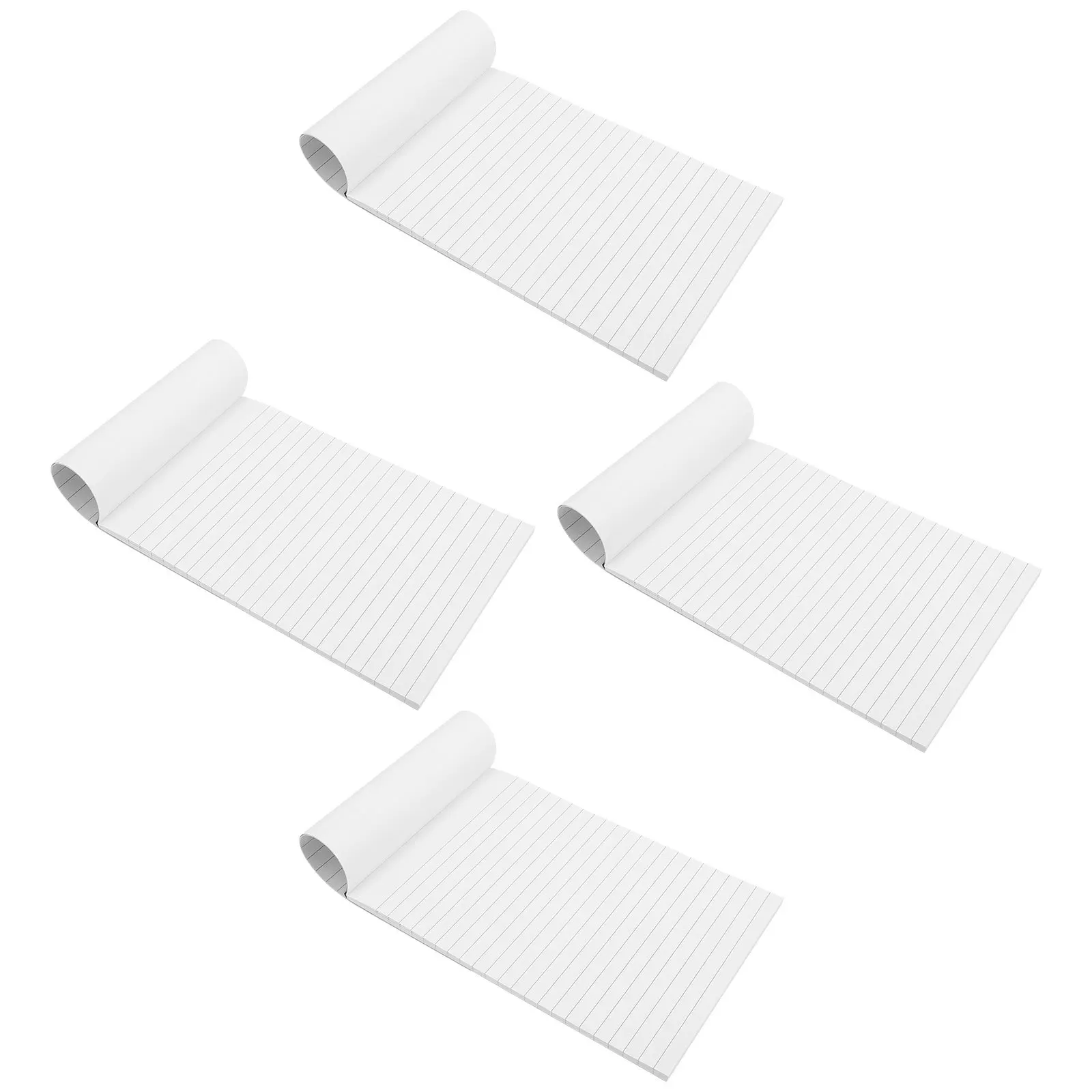 4 قطعة A5 جيب المفكرة المحمولة المسيل للدموع مذكرة الوسادة لمكتب المدرسة المنزل استخدام خفيفة الوزن دفتر الكتابة خطة الوقت دفاتر