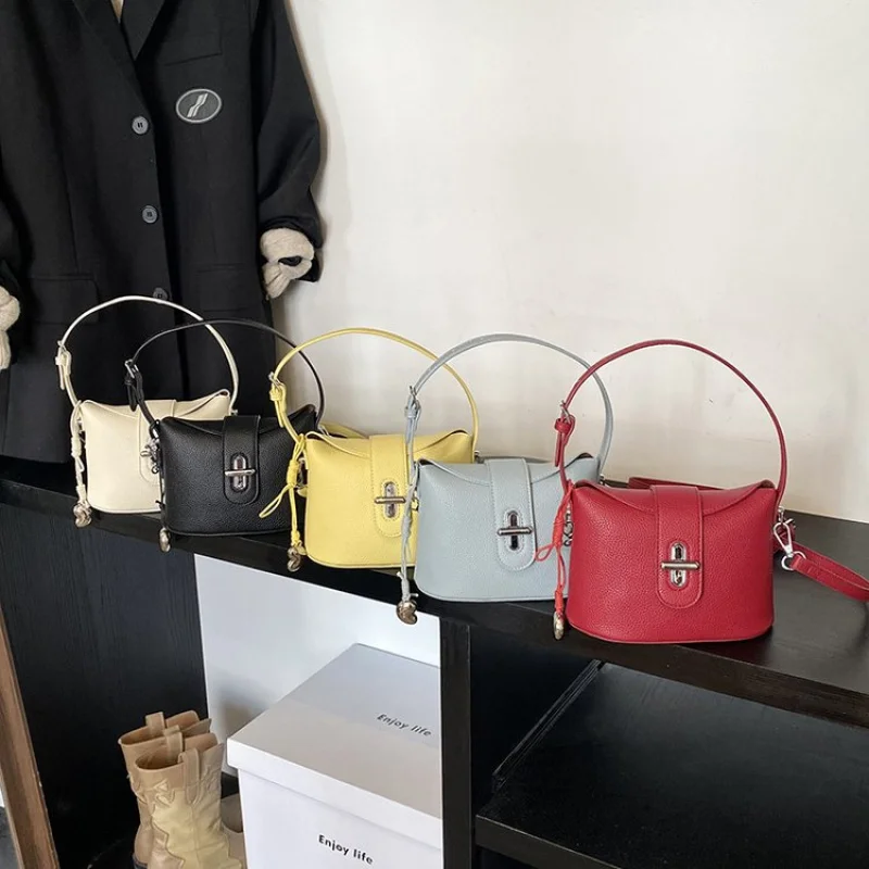 

Известный дизайнер Элегантная сумка через плечо Кожаная женская сумка Элитный бренд Классическая парижская повседневная винтажная пригородная сумка