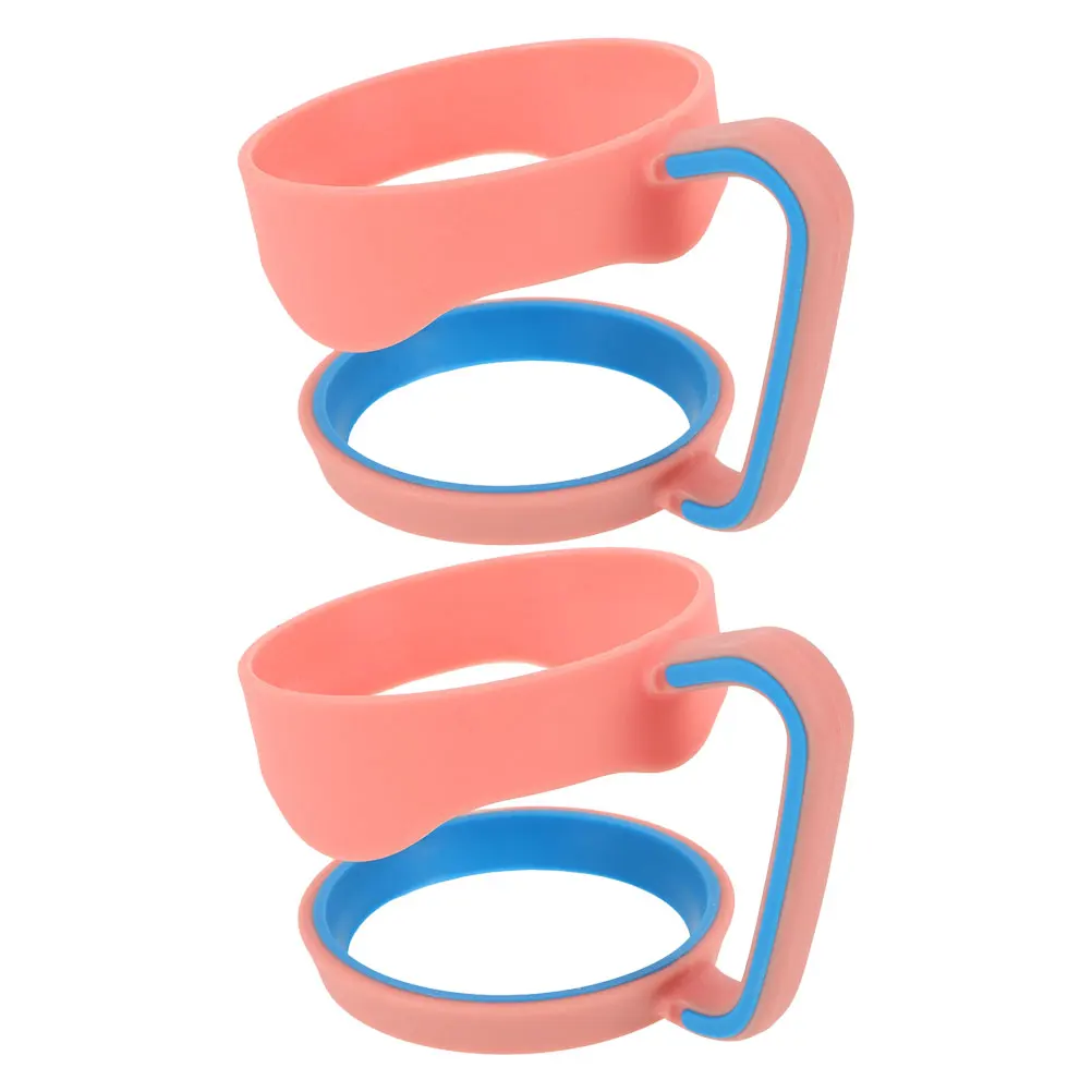 

2Pcs Automotive Cup Handle Plastic Tumbler Grip Travel Cup Holder for Car Truck Boat Anti Slip Handle Rope Tumbler
