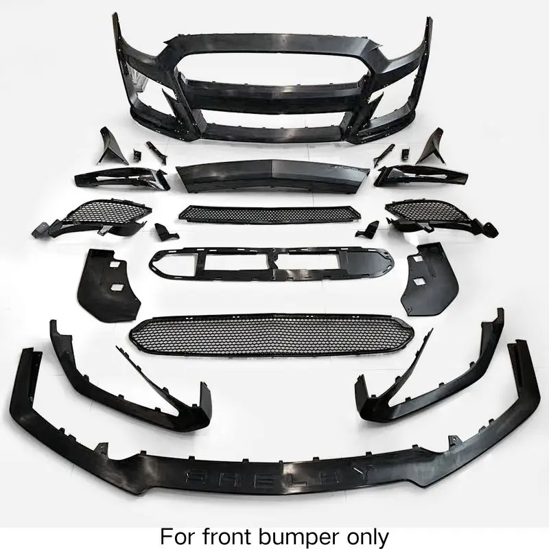 

(Local in USA)For ord GT500 Style Front Bumper Kit Fit Mustang Exterior Accessories Styling Parts