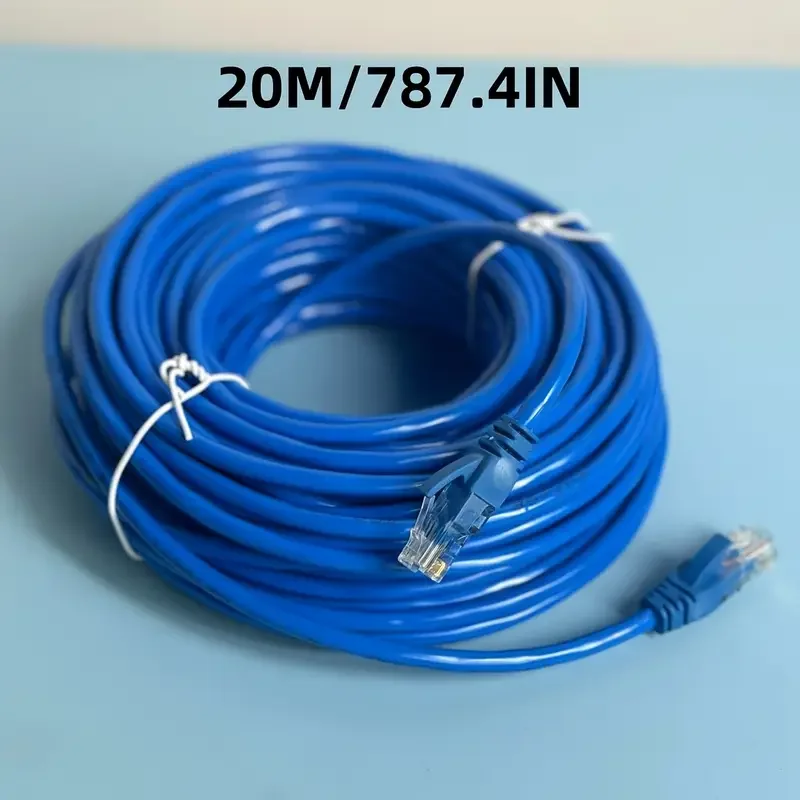 

Cat6e Ethernet Network Cable 3M/5M/10M/20M/30M RJ45 Patch LAN Cable Wires For CCTV IP Camera System