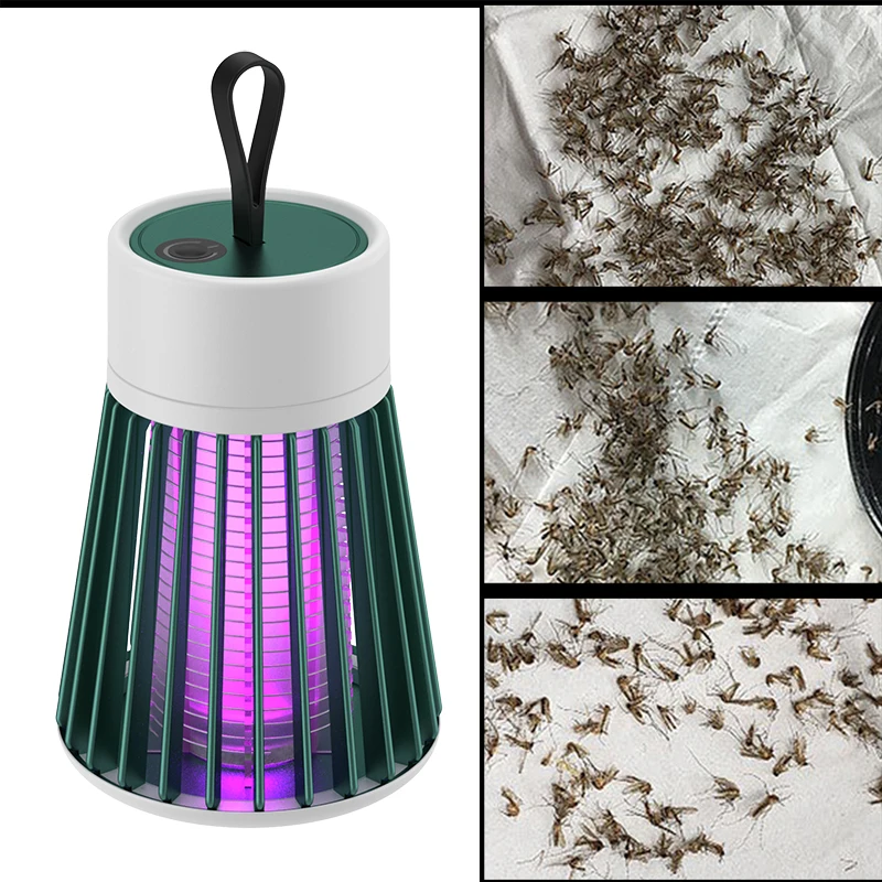 Mosquito Killer Lamp 모기퇴치기 Night Light Mosquito Repellent Electric Insect Trap Recharge Mosquitoe Eliminator Bug Zapper