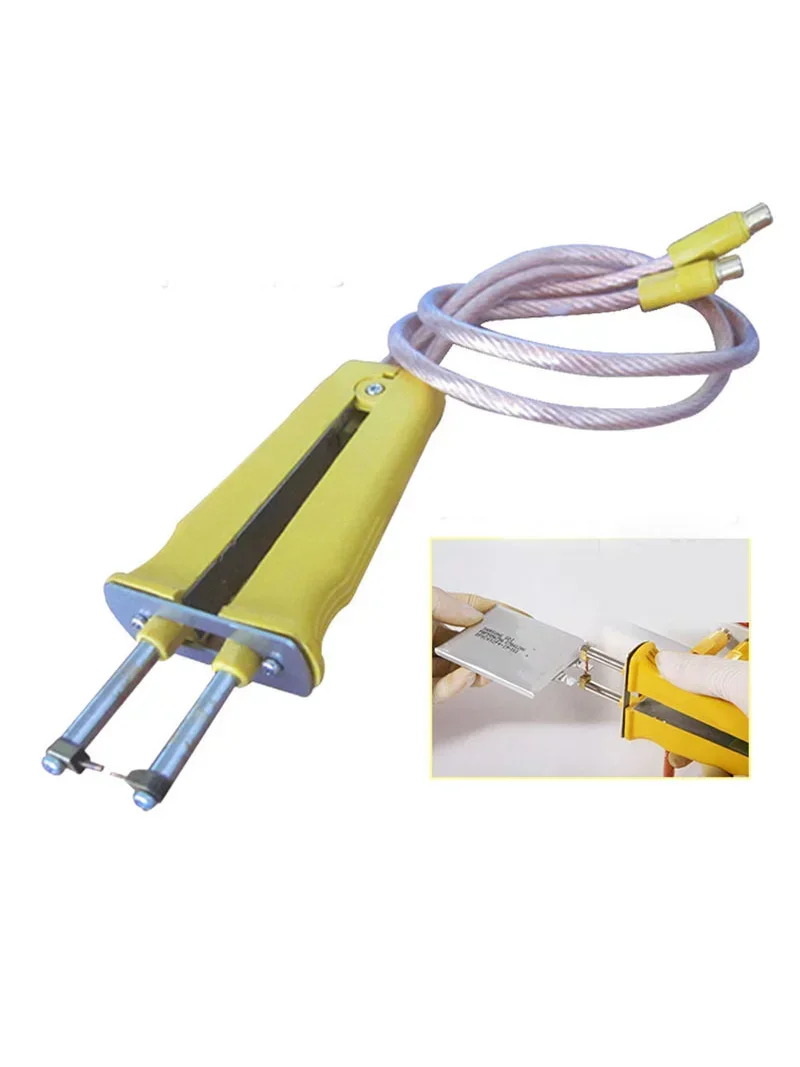 71B Spot Welding Pen Pulse Polymer Battery Connection Manual Welding 71B + 3 Pairs of Welding Pins + Grinder