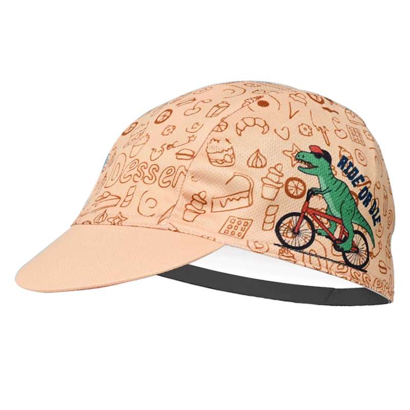 New Dinosaur Cycling Cap Skiing Raceing Sports Bike Hats Customizable One Size Fits Most Men And Women