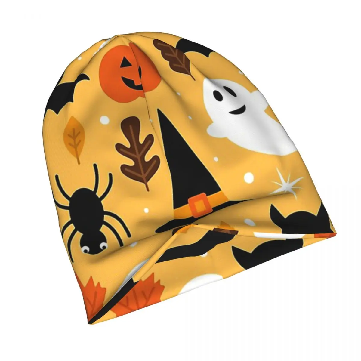 Halloween Trick-or-treating Autumn Spring Hats Cats Halloween Thin Hat Bonnet Hipster Skullies Beanies Caps Men Women's Earmuffs