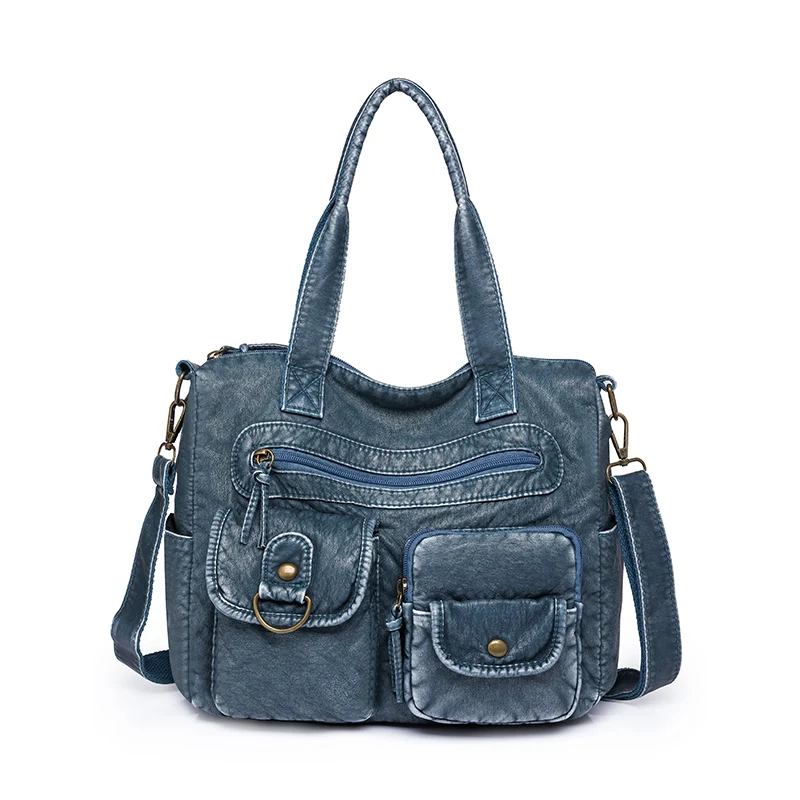 Fashion Luxury Handbags Imitation denim leather Women Bags Designer High Quality Tote bags Crossbody bag for Women Shoulder Bags