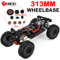 AUSTARHOBBY RC Car 313mm 2-Speed Transmission Chassis Frame for 1/10 RC Car AXIAL SCX10 II 90046 90047 RC Climbing Off-Road Car 