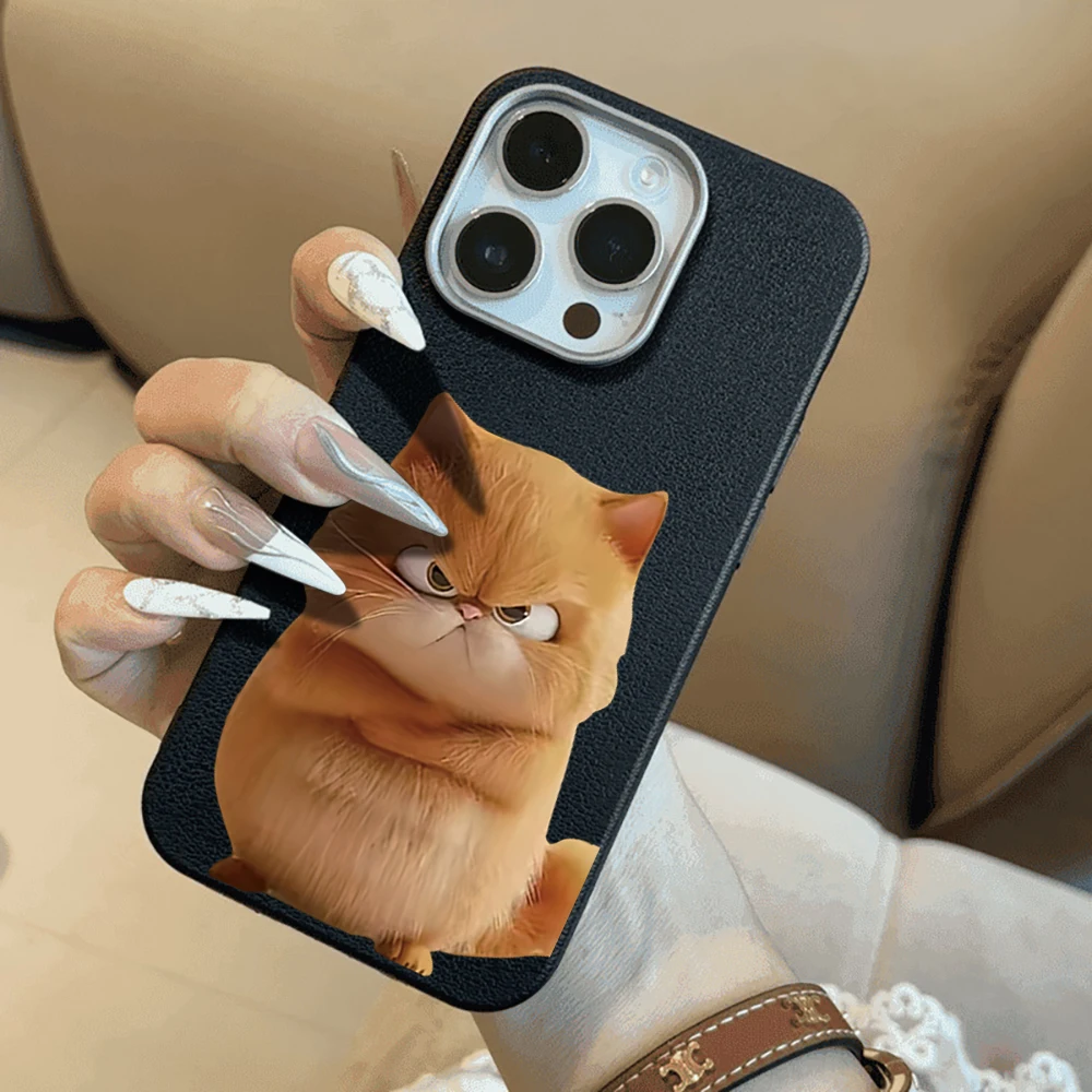 Street Cool Cat Meme Hülle für Samsung Galaxy S25 S24 S23 Ultra S22 S21Plus FE A57 A56 A55 A54 A53 A36 A35 A34 5G Silikon-Schutzhülle – Detail 7