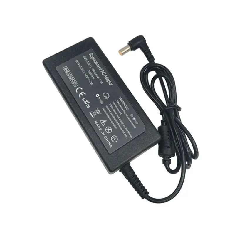 14v 3a 6.5*4.4mm adaptador ac para samsung AP04214-UV s19b150n s19b300nw display adaptador de energia carregador