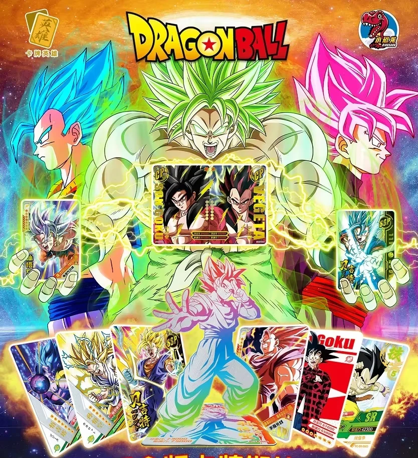 Dragon Ball Booster Card Box Trading card game Super Saiyan Son Goku Anime Characters Collection Card Game Gift Toy