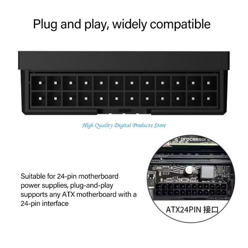 U2JE Cấu hình thấp ATX24PIN làm giảm sự chiếm đóng không gian trong cài đặt trường hợp máy tính