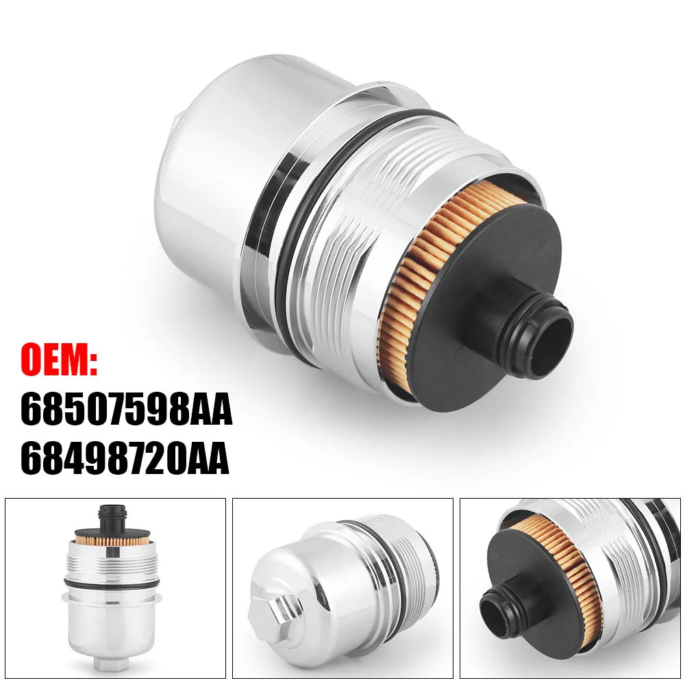 

68507598AA 68498720AA Upgrade Version Engine Oil Filter For Ram 1500 Jeep Gladiator Wrangler JL 3.0L 2020-2021