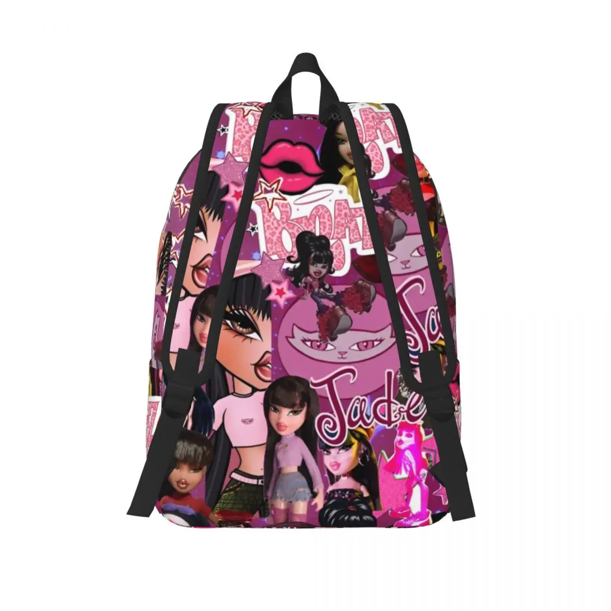 Bratz-Mochila De estética Y2kchildhood para niñas, escuela secundaria primaria, bolsa de libros para estudiantes, mochila de viaje para adolescentes