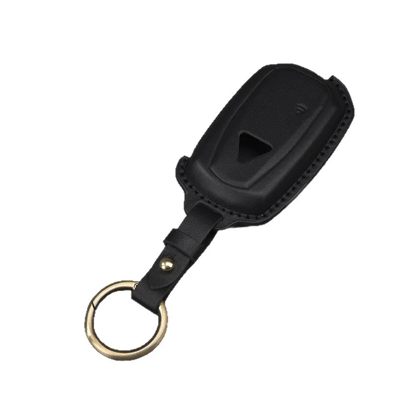 غطاء مفتاح الدراجة النارية لـ Triumph Speed Triple XC XE scramble 1200 Rocket III حافظة مفاتيح جلدية سلسلة مفاتيح