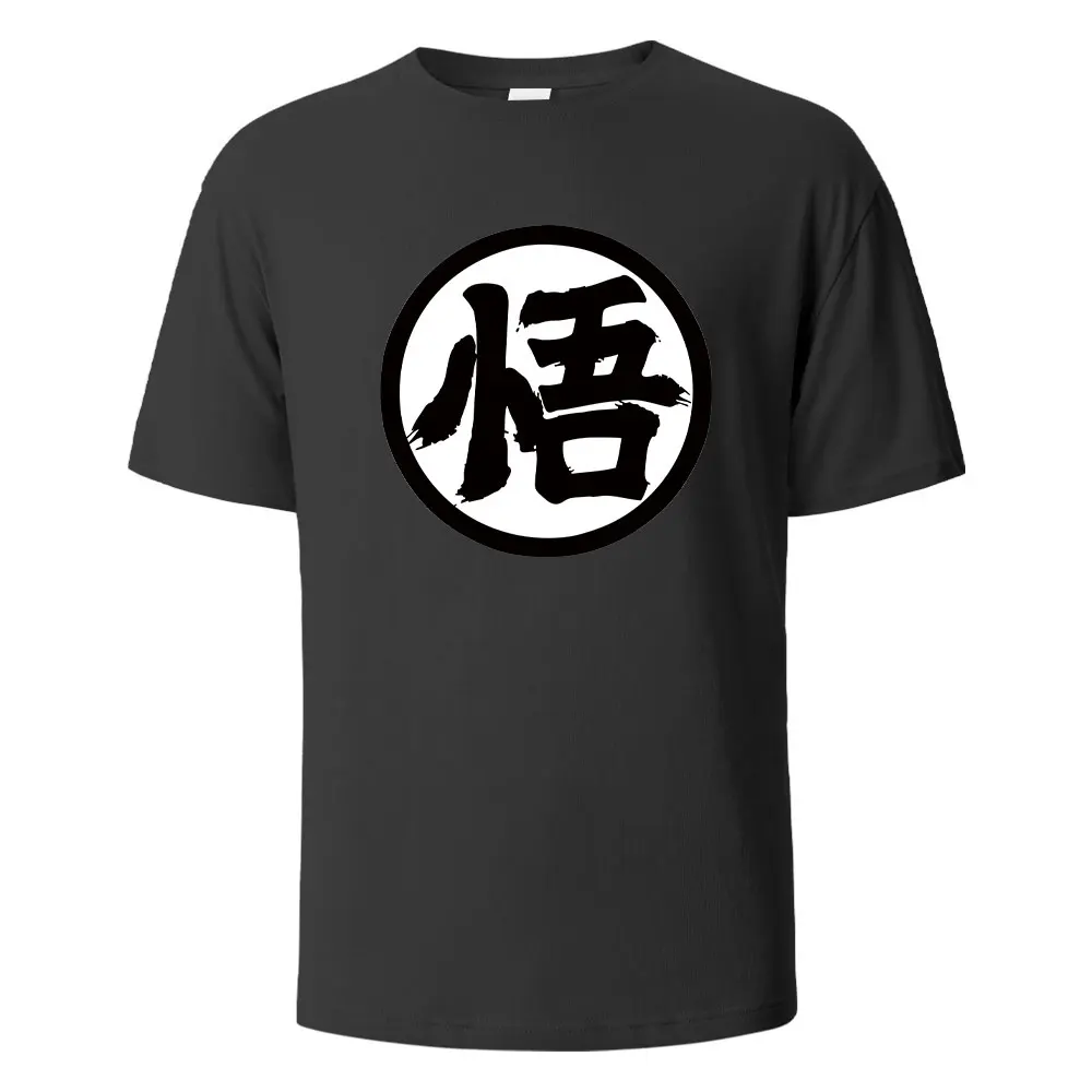 

Футболка Wu с принтом для мужчин и женщин, повседневный Топ оверсайз из 100% хлопка, лето