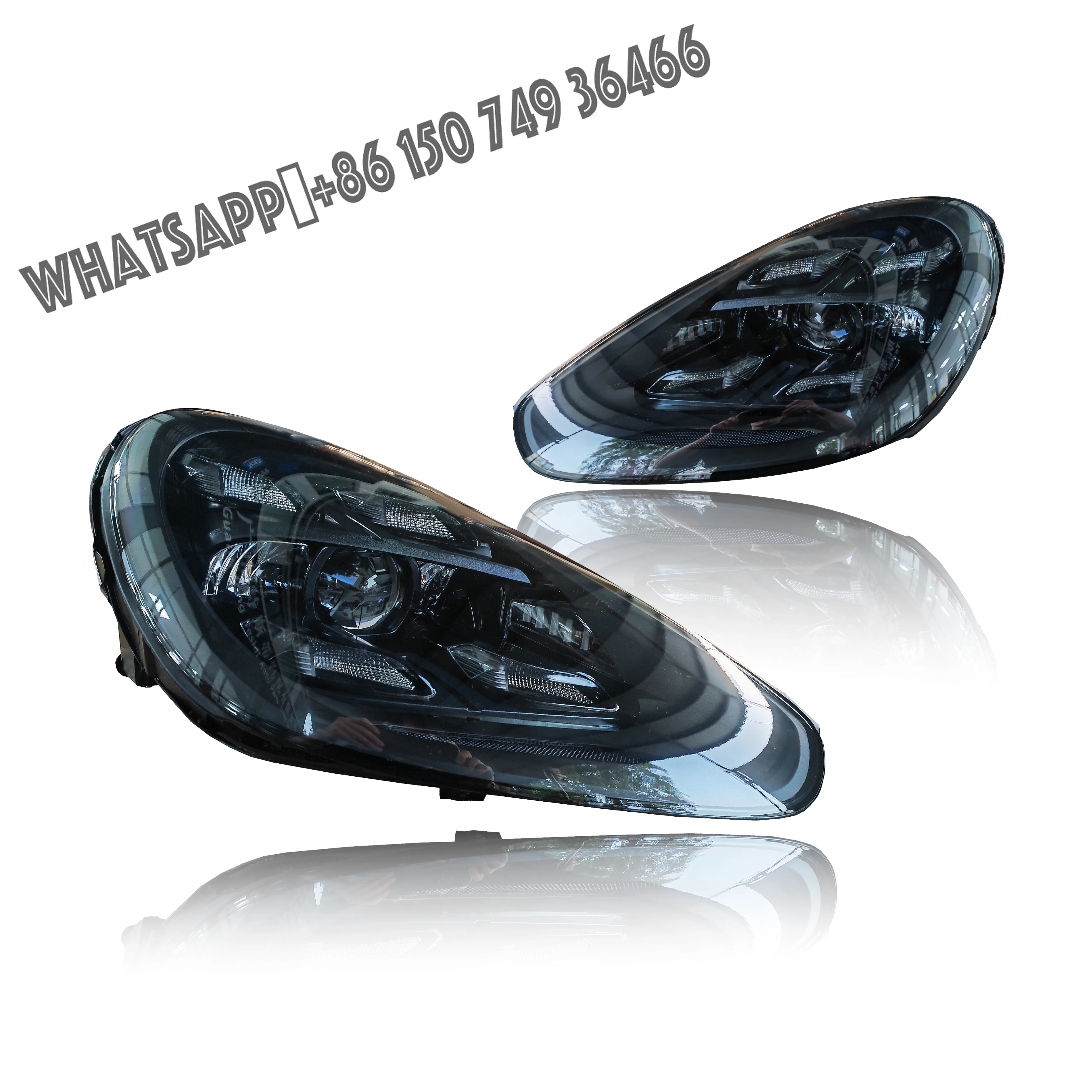 

Car Headlights for Porsche Cayenne 958.2 2015-2018 LED Car Lamps Daytime Running Lights Dynamic Turn Signals