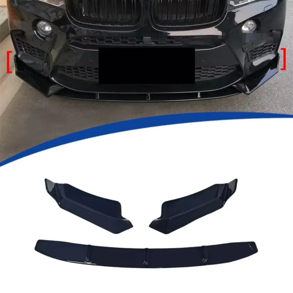 

For BMW X5M F85 Competition Edition 2013-2019 Year Splitter Front Bumper Lips Spoiler Body Kit Accessories