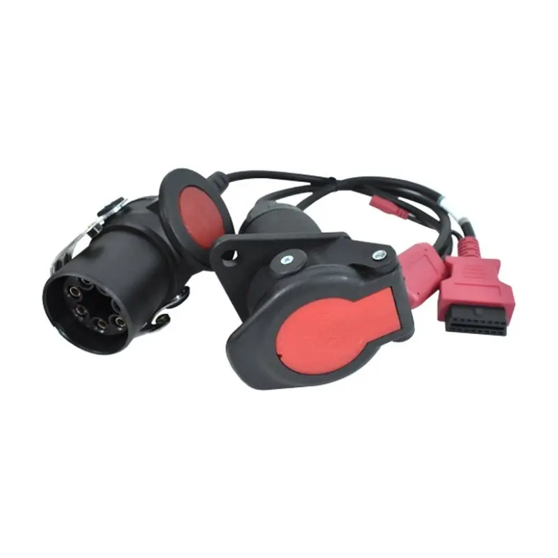 A02Q-OBD2 Diagnostic Cable For EBS ISO 7638 Trailer ABS For /Wabco Truck OBD Scanner Adapter