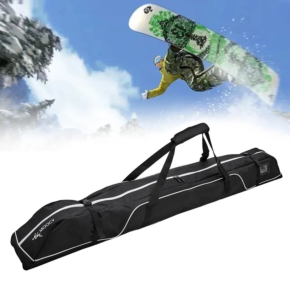 

Portable Skiing Pole Shoulder Hand Carrier Waterproof Snowboard Carry Shoulder Hand Bag Wear-Resistant Adjustable for Men Women