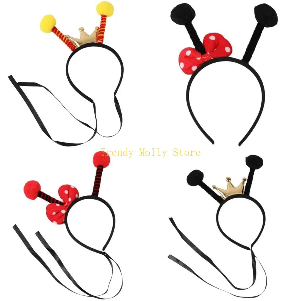 

N5KB осенние и зимние повязки для волос, забавный обруч для волос, модный индивидуальный головной убор для наряда и повседневной