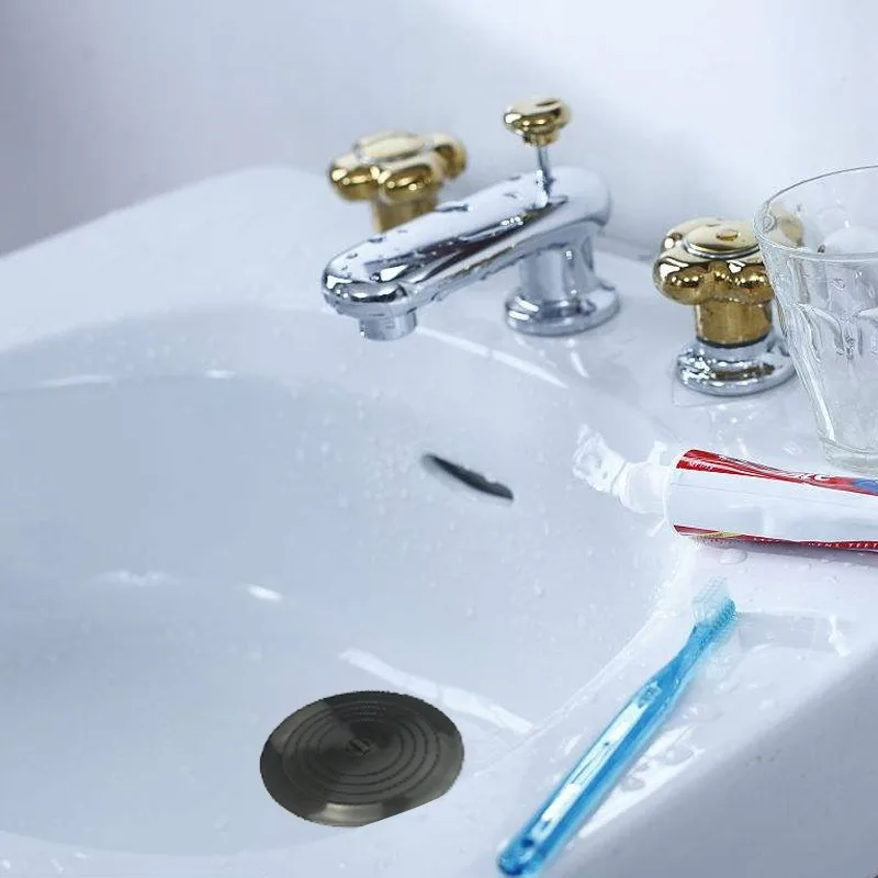 

1Pcs Durable Pop Up Waste Stopper Bathtub Plug Only Flat Seal Brass Bath Stopper 70mm Adjustable Bathroom Tub Drain Filter