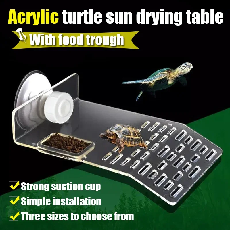 1PC S/M/L Size Turtle Platform Float Decoration Terraces Ramp Reptile Resting Habitat Decor Aquarium Accessories 2025
