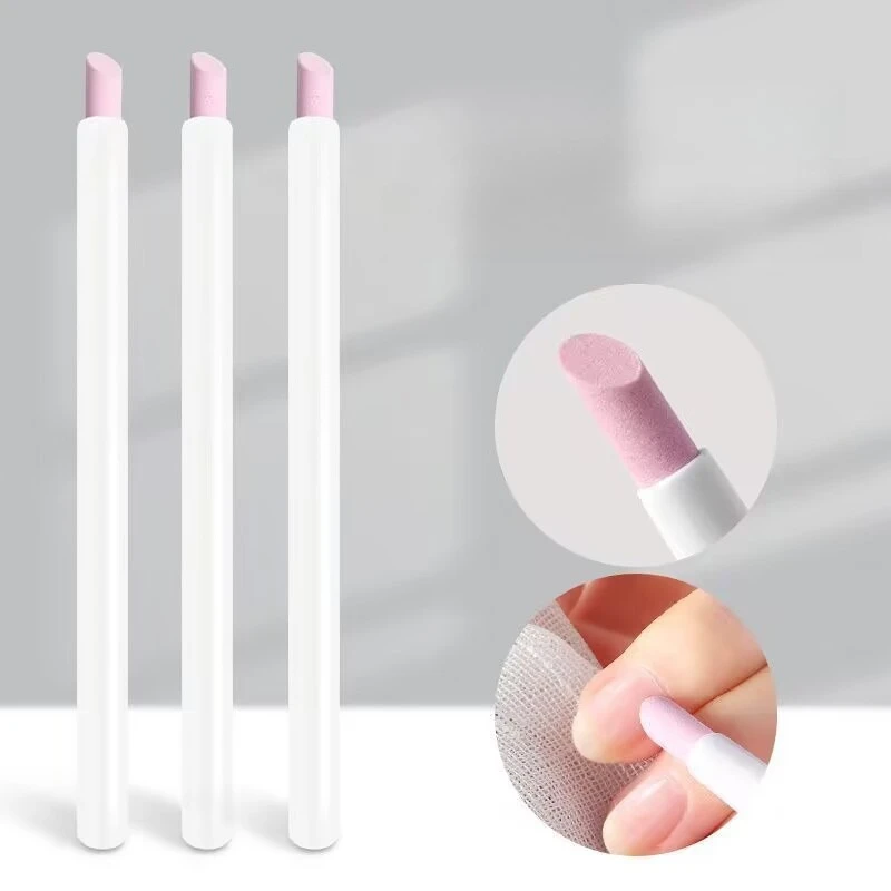 1/2/3/5PC เล็บ Art ควอตซ์ปากกาเล็บ Cuticle Dead Skin Remover UV GEL เล็บ Stick ไฟล์อุปกรณ์เสริมเครื่องมือ