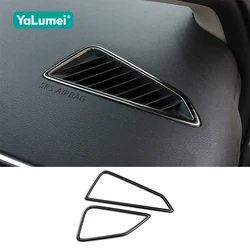 For Toyota Corolla E210 2019-2021 2022 2023 2024 Hybrid Stainless Car Dashboard Air Conditioning Vent Outlet Trim Cover Stickers