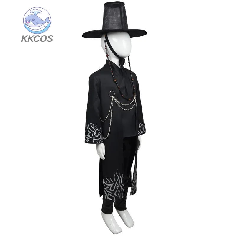 Фильм Kpop Охотник на демонов Hantrix Saja Jinu для мальчиков и девочек, воин, косплей, Хэллоуин, вечерние, косплей, костюм для выставки в стиле комиксов, наряд