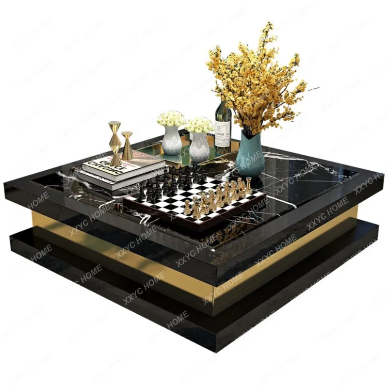 

Y Nordic Style Marble Household Minimalist Table Tea Table