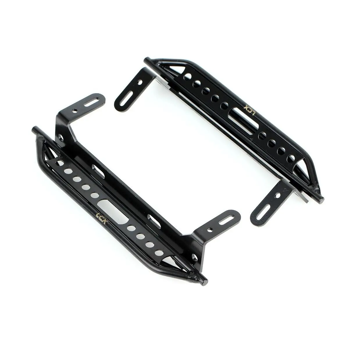 LCX Racing 1/10 RC Crawler Metal Rock Sliders Side Step Running Board  for Traxxas TRX4 Upgrades Parts Accessories