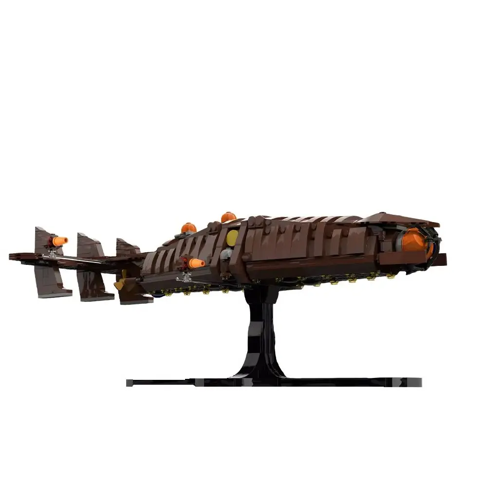 Gobricks MOC The Ulysses Atlantis The Lost Empire Building Blocks Model The Ulysses Spaceship Bricks Assembly Toys Kids Gifts