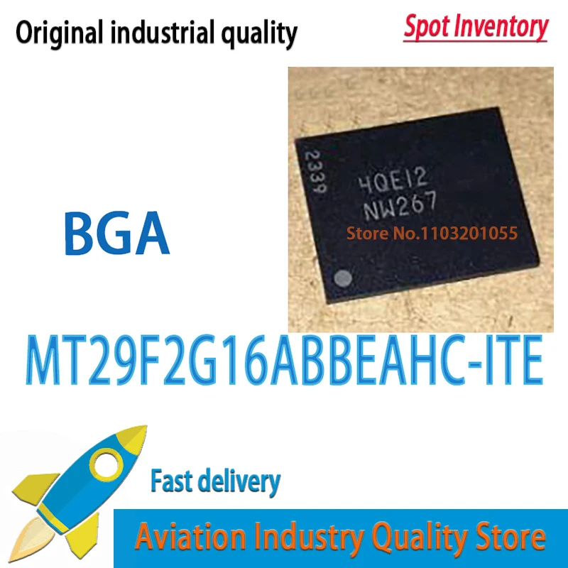 

2 шт./лот, новый оригинал, в наличии MT29F2G16ABBEAHC-ITE NW267