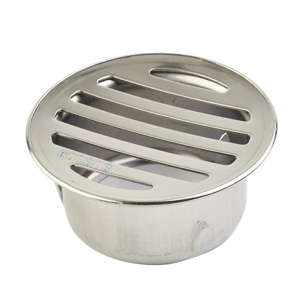 Cover Floor Drain 304 Stainless Steel Accessory Adapter Assembly Drainage Roof Fitting Replacement High Quality