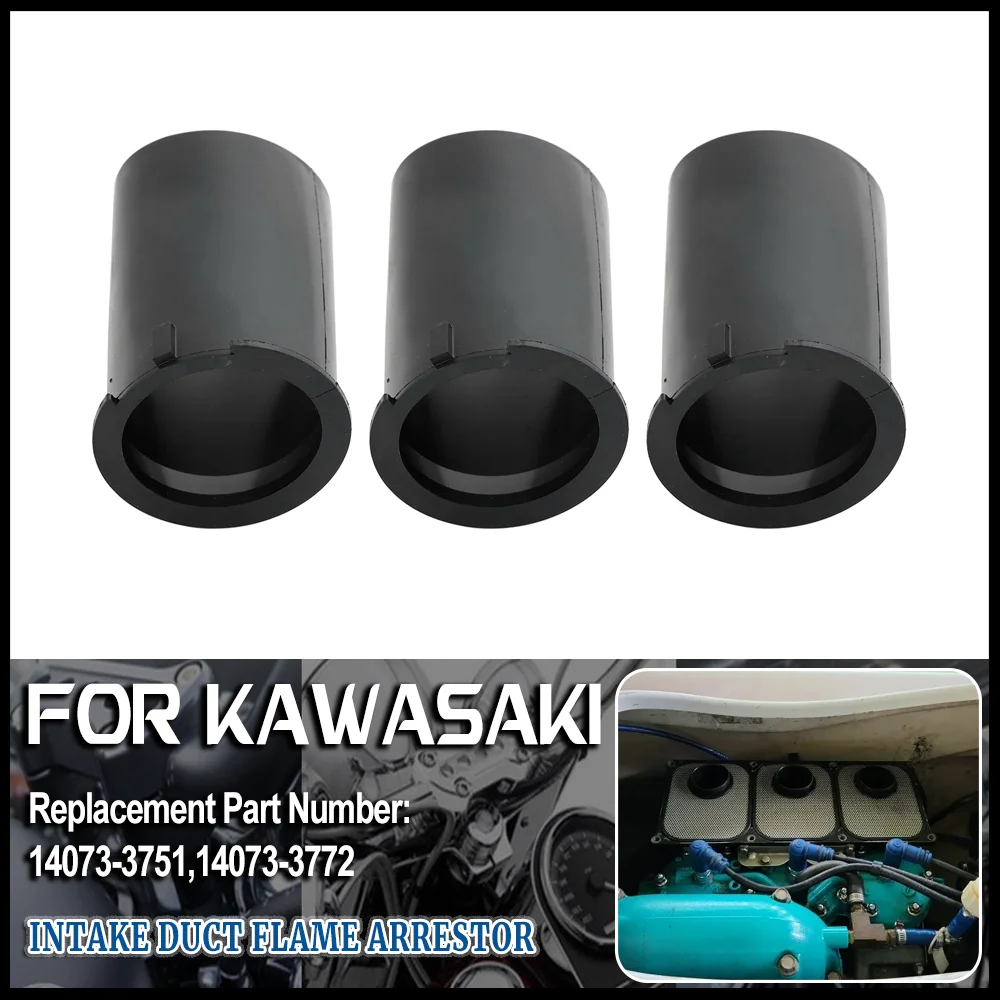 3 шт. впускной канал, сильфон, резиновая замена 14073-3751 для Kawasaki PWC 900 1100 ZHI STX ZXI STS 1996-2003