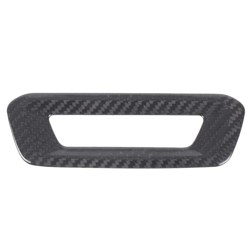 

For BMW X5/X6 G05 G06 2023+ Real carbon fiber Car interior headlight switch decorative frame sticker Auto Accessories