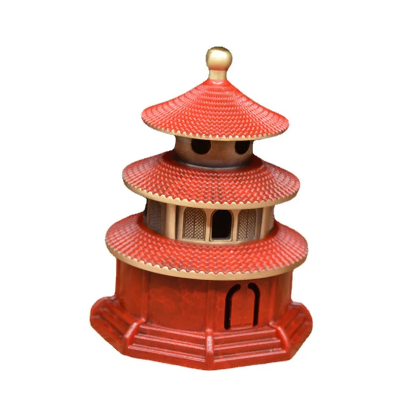 

Brass CopperIncense Burner Casting Small Palace Incense Burner Creative Copper Incense Burner Gift Ornament