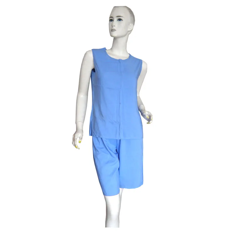 Wysokiej jakości bawełniana jedwabna letnia kamizelka damska pięciopunktowy garnitur ze spodniami białe ubrania damskie Casual Jogging oddychające i fajne