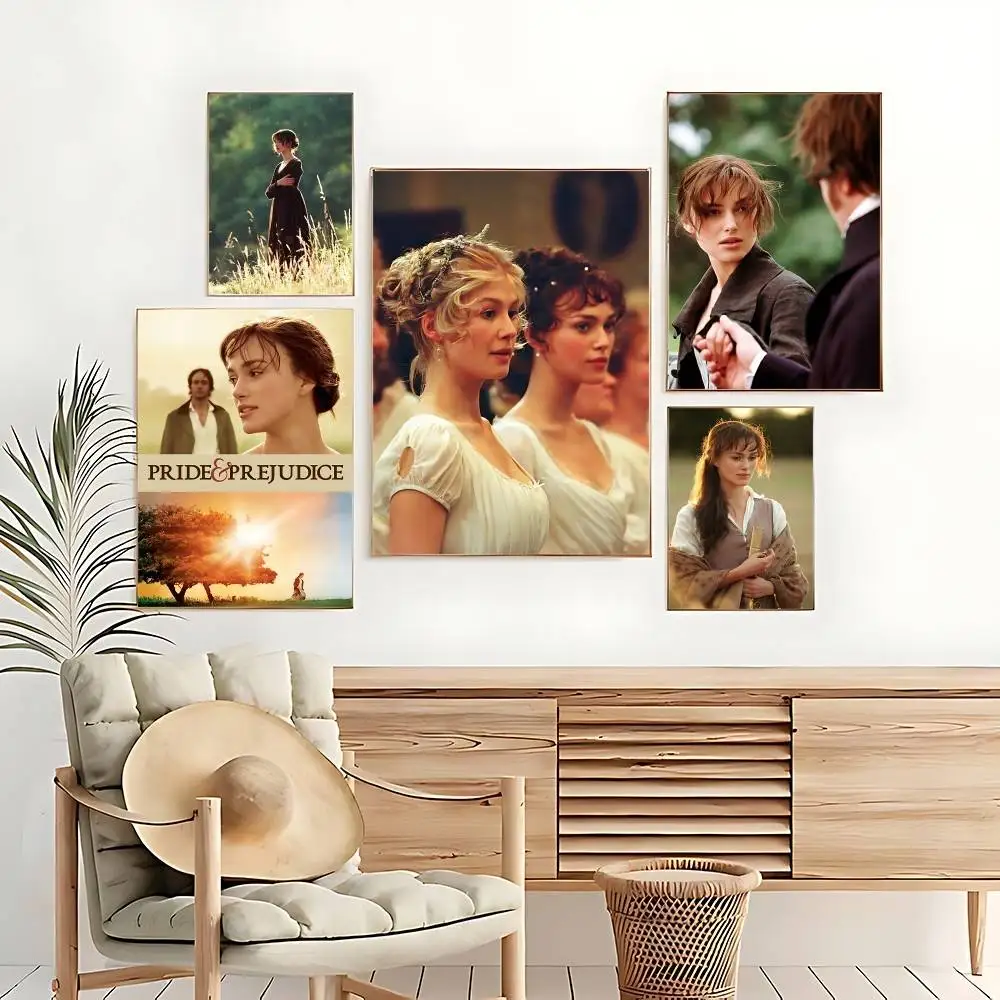 الكبرياء والتحامل المشارك صورة حائط لوح رسم الفن ديكور المنزل طباعة لغرفة المعيشة ديكور