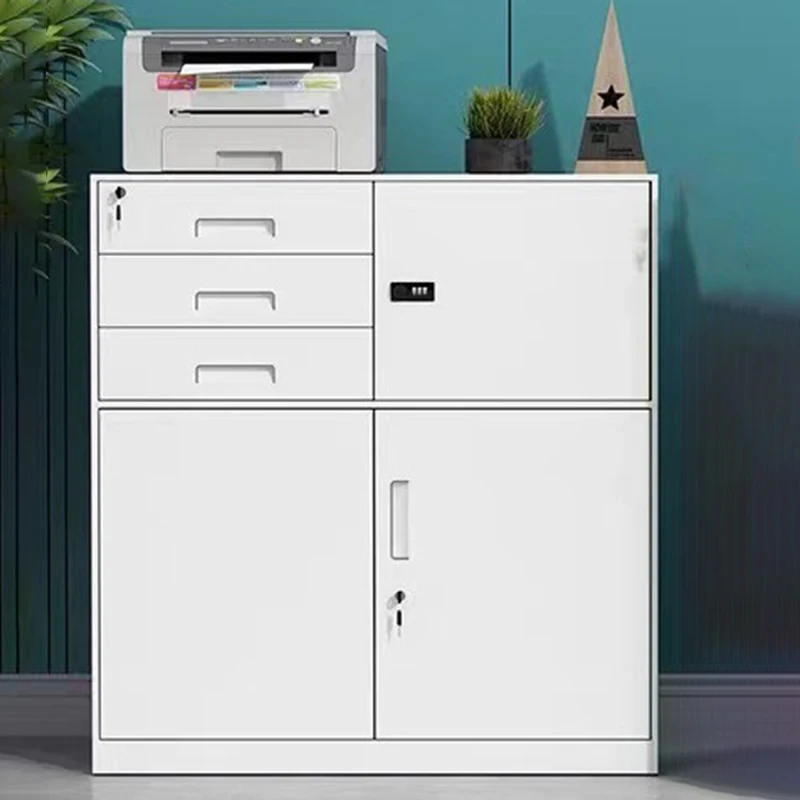

3/4/5 Drawer Office Filing Cabinet Lock Dividers Storage Filing Cabinets Living Room Organizer Cabinet Kitchen Home Furniture
