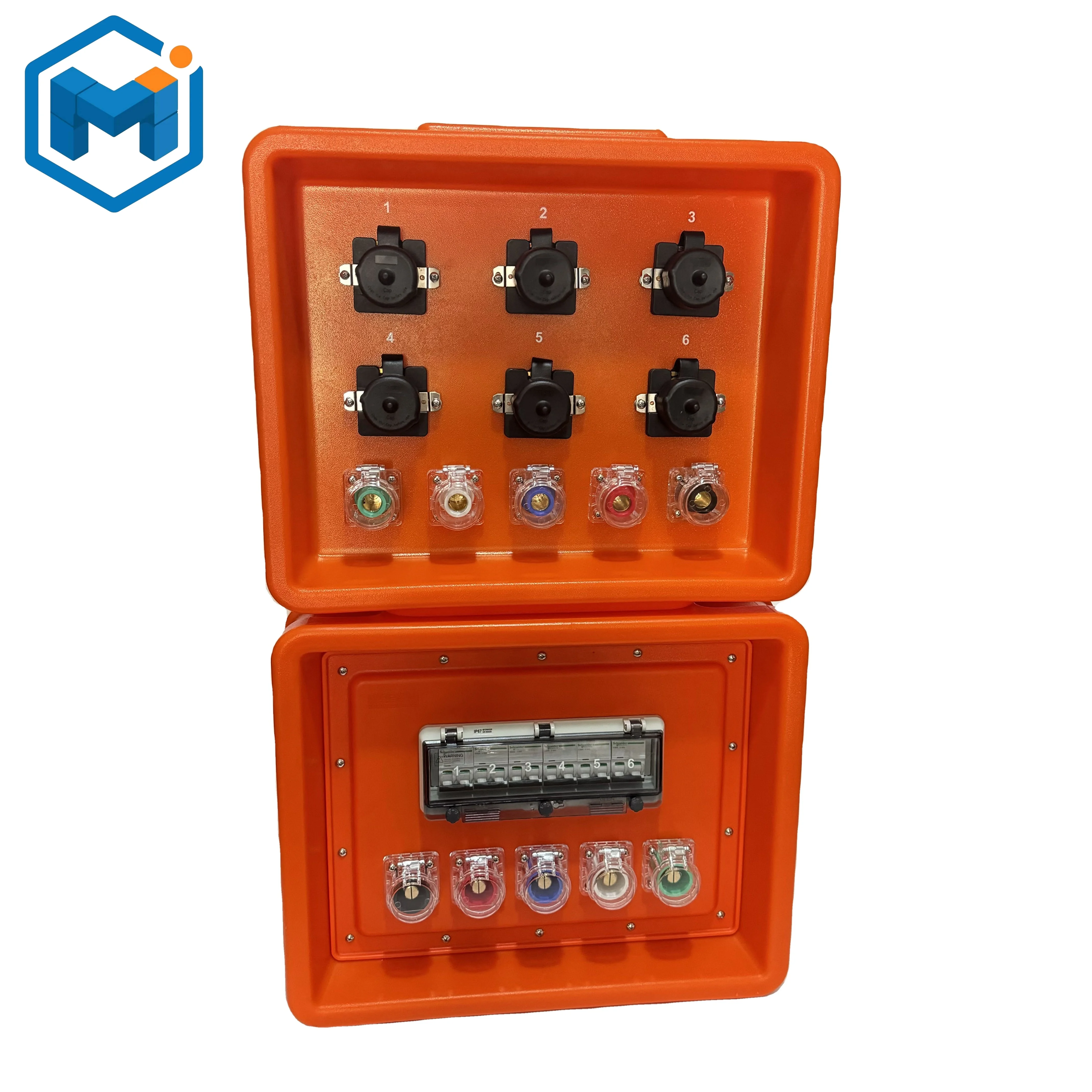 16 Series Camlock 400A  to 50A California Receptacle Power Distro Box