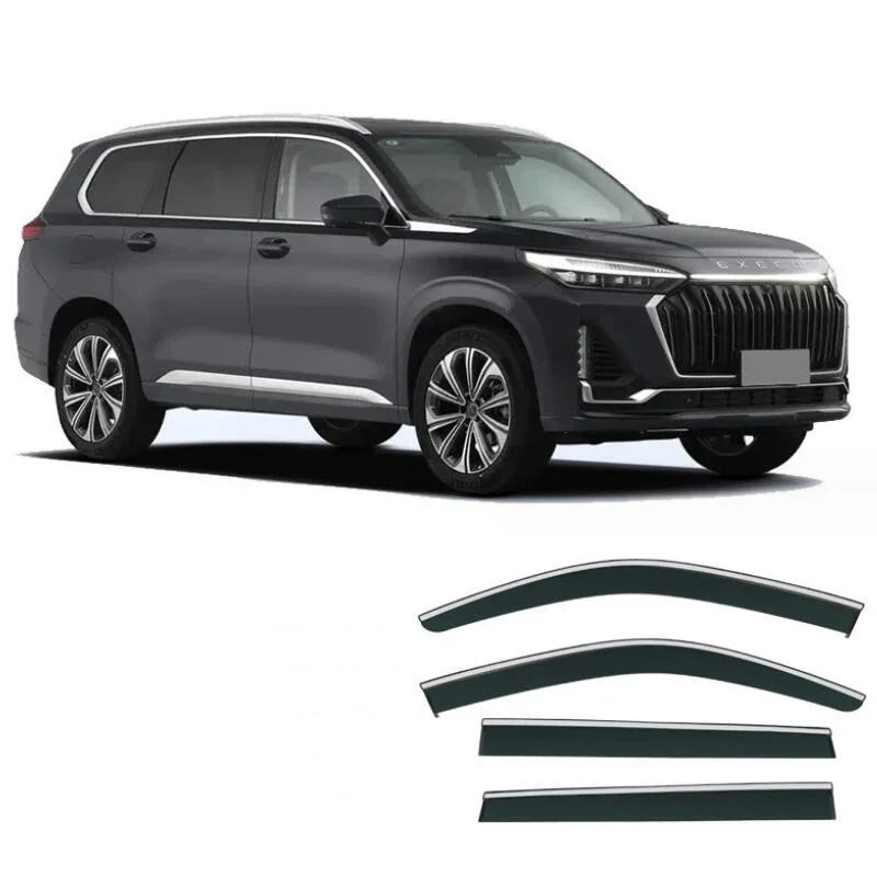 

Window Visor Side Window Deflector Car Accessories Awnings & Shelters For Exeed Lanyue VX 2019 2020 2021 2022 2023 2024